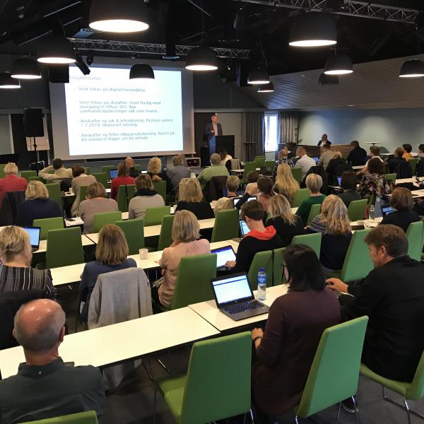 Innovasjonsseminar 2018 dag 2 fra salen