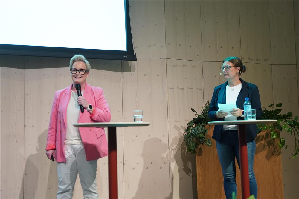 Foredragsholder på innovasjonsseminaret 2025 - Klikk for stort bilde