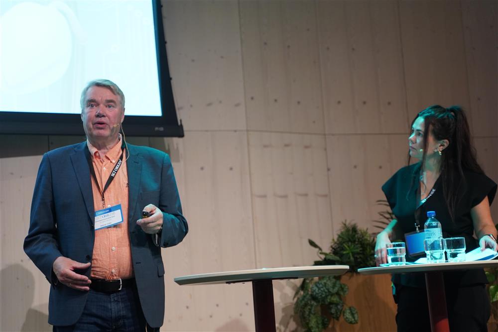 Foredragsholder på innovasjonsseminaret 2025 - Klikk for stort bilde