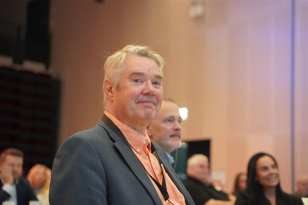 Foredragsholder på innovasjonsseminaret 2025 - Klikk for stort bilde