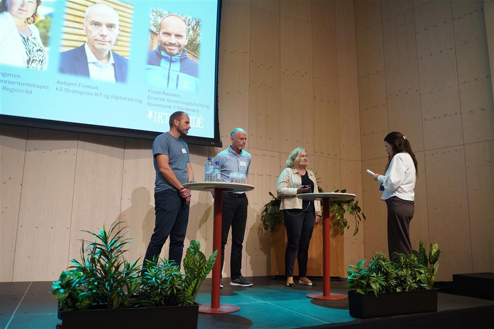 Foredragsholder på innovasjonsseminaret 2025 - Klikk for stort bilde